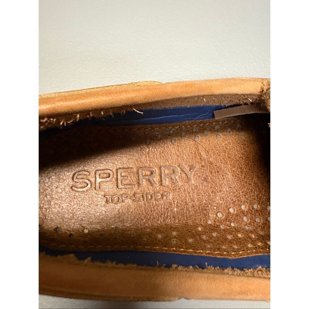 Sperry Top-Sider Leather brown loafers size 5m - Picture 4 of 8